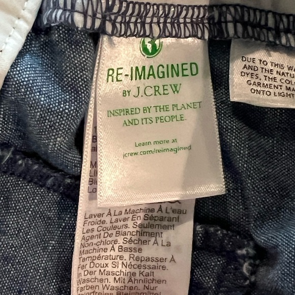 J. Crew 5” Classic Chambray Short  (size 2) - Picture 7 of 11